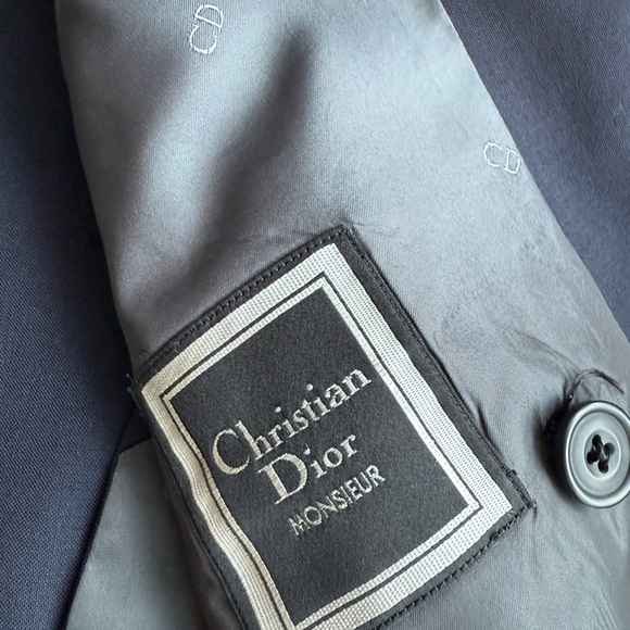 Christian Dior Monsier vintage navy blazer - Picture 4 of 6